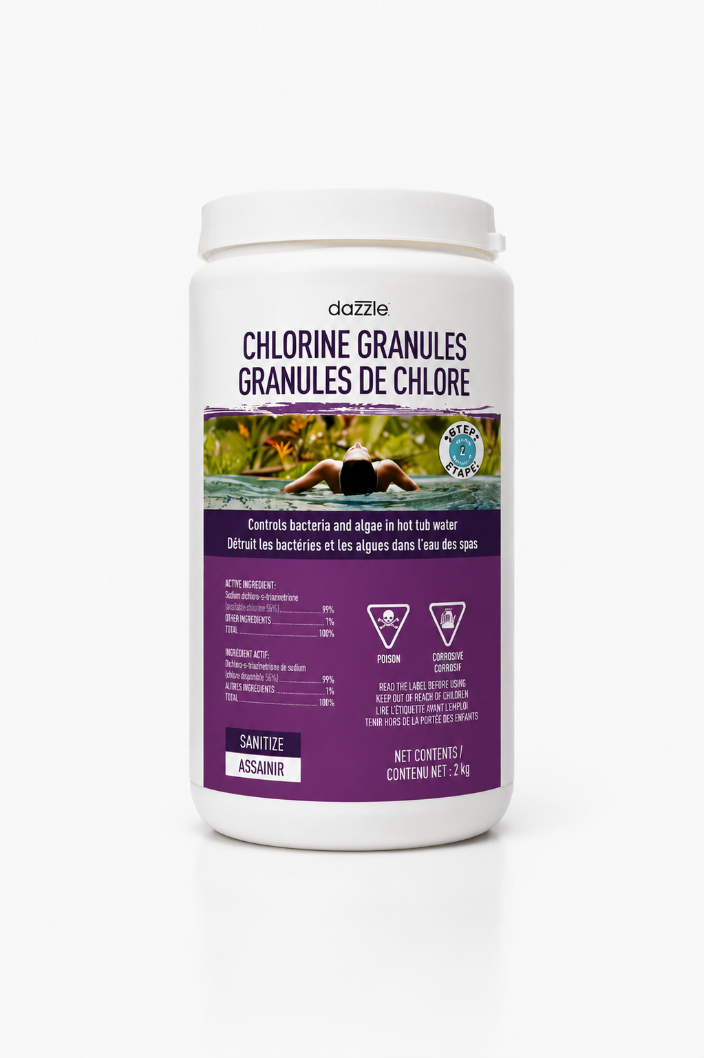 Granules de chlore